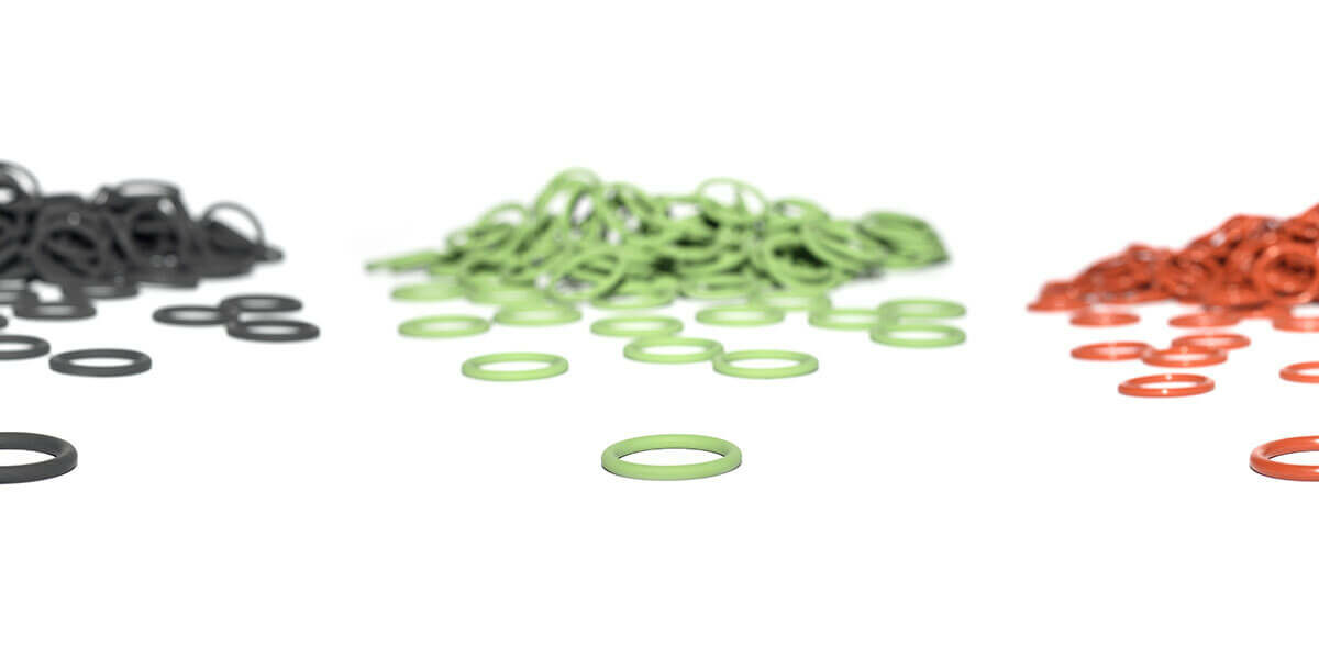 Grüne O-Ringe