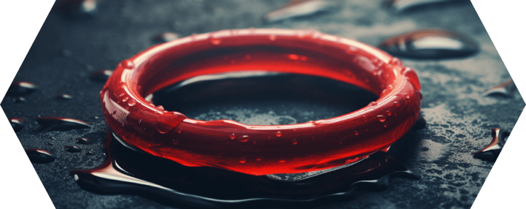 O-Ringe in rot