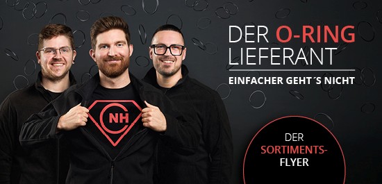 Sortimentsflyer Vorlage