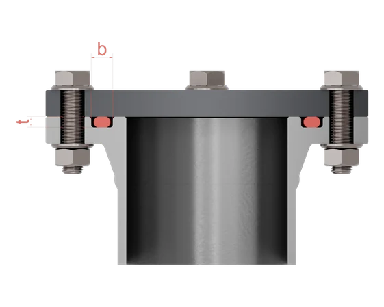 O-Ring Einbausituation