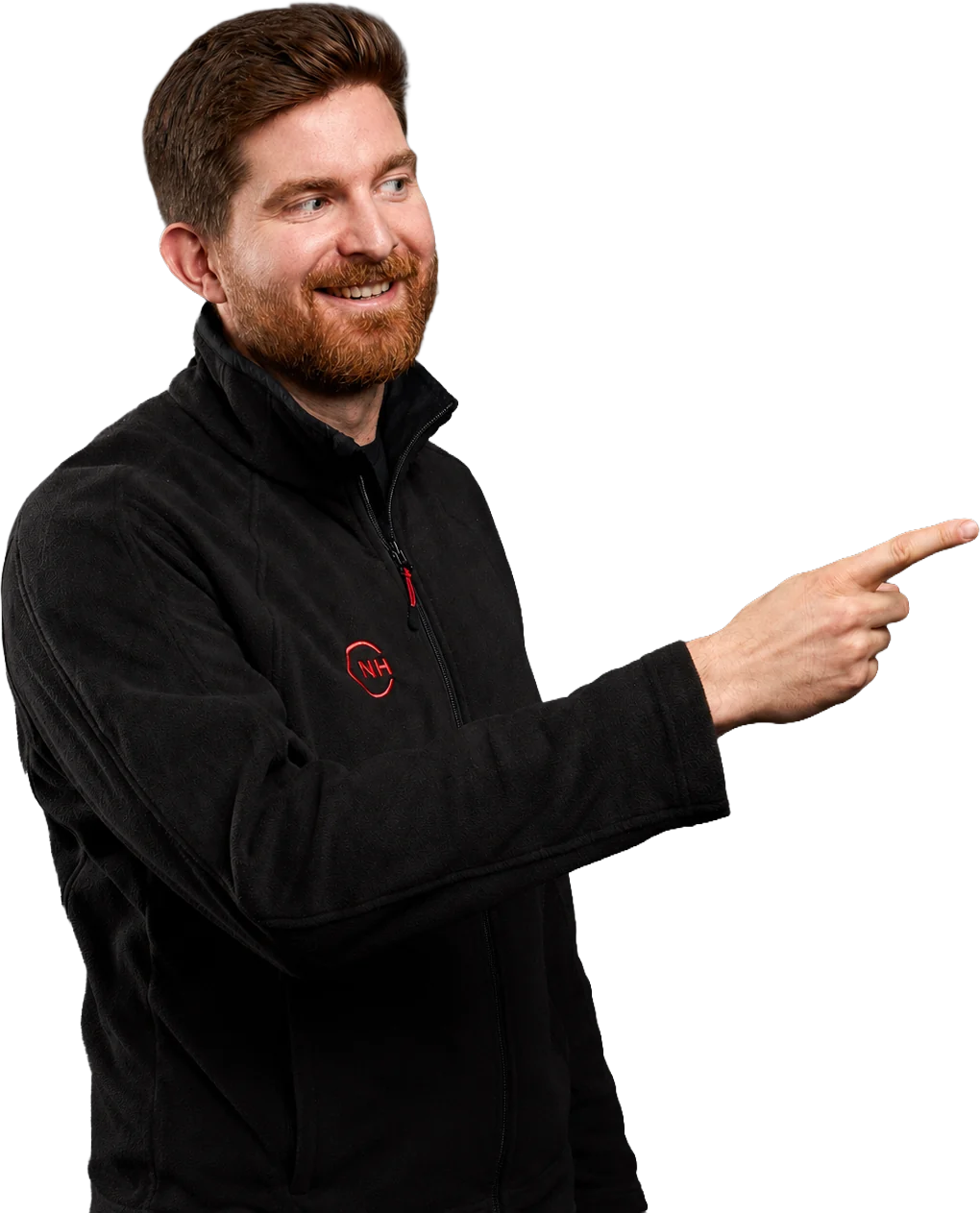 Luke Williams von NH O-RING weist auf den Kunde-werden Bereich